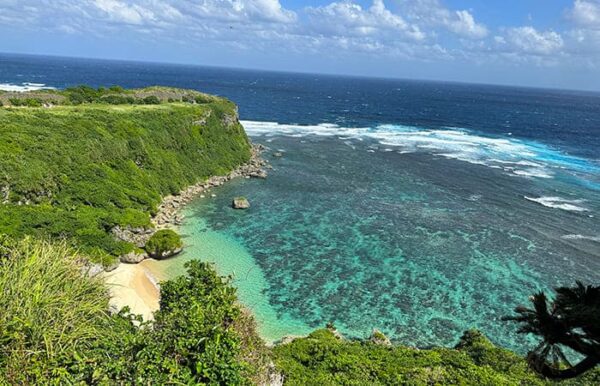 沖縄 宮城島 ぬちまーす パワースポット 果報バンタ 幸せ岬