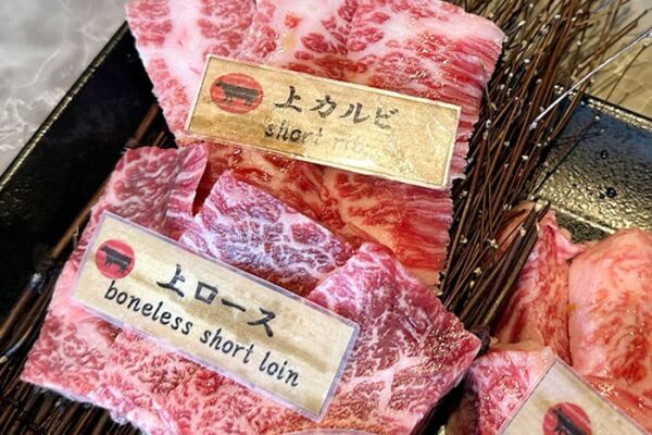 本部町 焼肉もとぶ牧場 本部店 もとぶ牛 得盛 上カルビ 上ロース