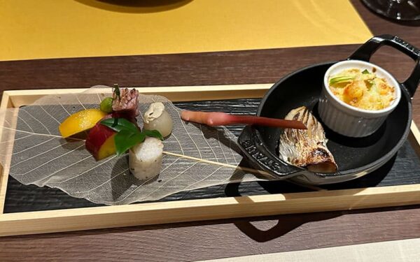 琉球ホテル＆リゾート 名城ビーチ レストラン ジャパニーズフュージョン かなざわ かなざわコース料理