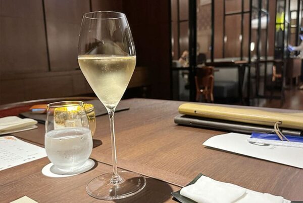 琉球ホテル＆リゾート 名城ビーチ レストラン ジャパニーズフュージョン かなざわ ペアリング シャンパン