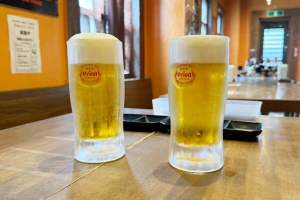 やっぱりステーキ 北谷美浜店 生ビール オリオンビール