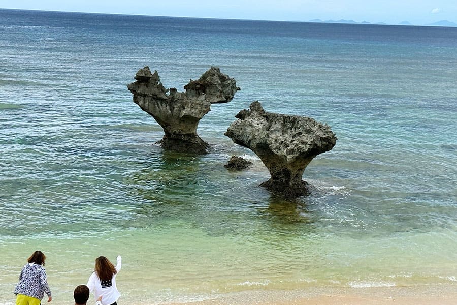 古宇利島 ティーヌ浜 ハートロック パワースポット 恋愛成就