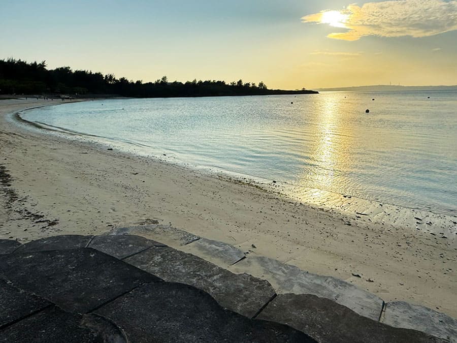 宮古島 パイナガマビーチ 夕陽がキレイ サンセット