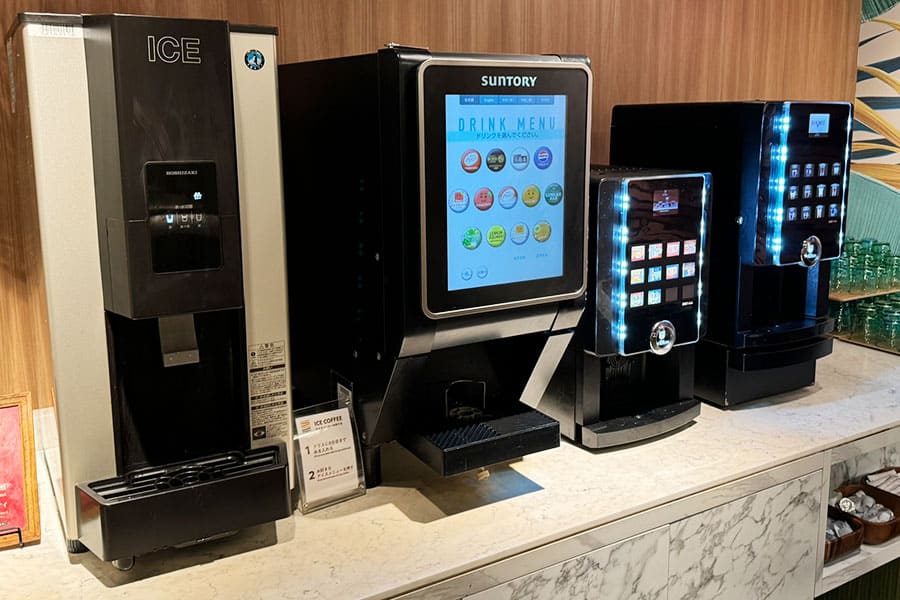 名護市 許田 トゥインラインホテル 朝食 ビュッフェ ソフトドリンク コーヒー 飲み放題
