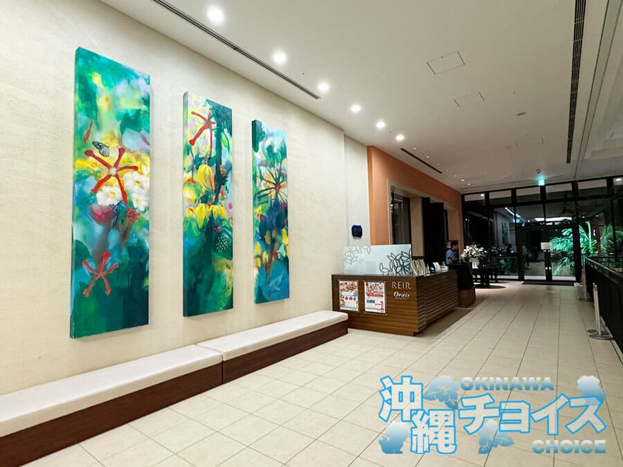 糸満市 サザンビーチホテル＆リゾート沖縄 夕食 ディナー ビュッフェ バイキング 会場 レストラン