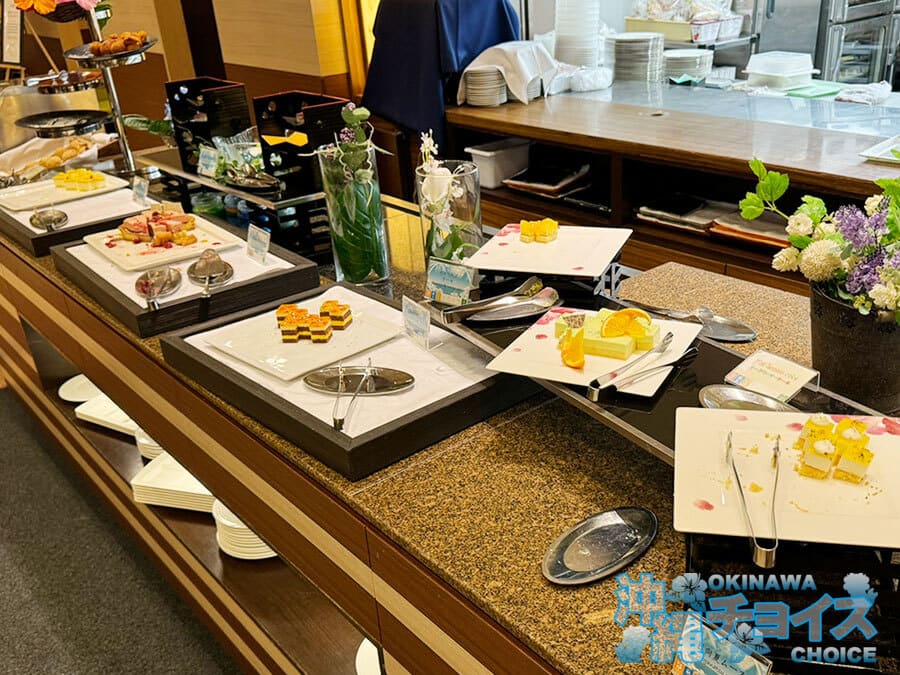 糸満市 サザンビーチホテル＆リゾート沖縄 夕食 デザート スイーツ