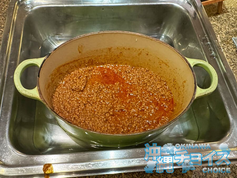 糸満市 サザンビーチホテル＆リゾート沖縄 夕食 沖縄料理 タコライス タコミート