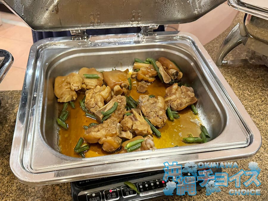 糸満市 サザンビーチホテル＆リゾート沖縄 夕食 沖縄料理 テビチ