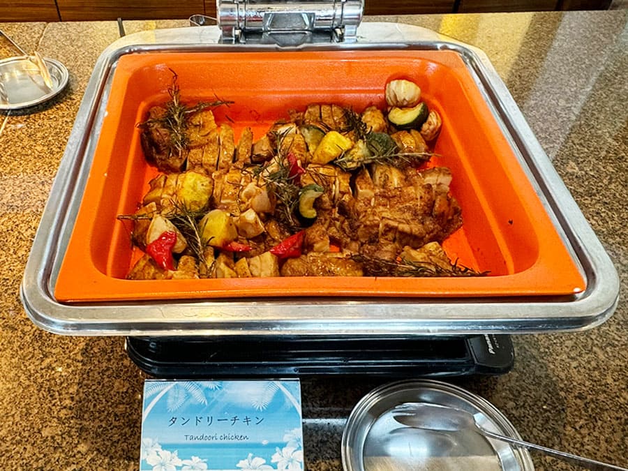 糸満市 サザンビーチホテル＆リゾート沖縄 昼食 ランチ ランチブッフェ タンドリーチキン