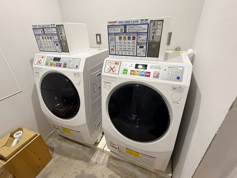 宮古島 ホテル ローカス 3階 洗濯機 乾燥機 ランドリールーム