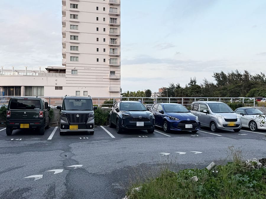 宮古島 ホテル ローカス 駐車場