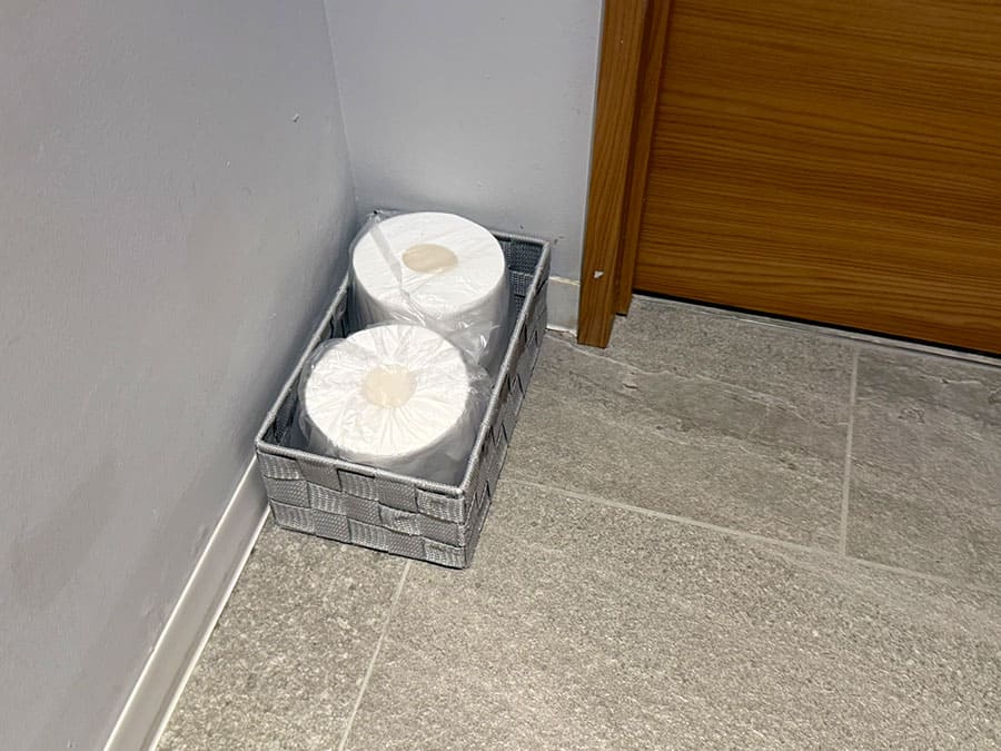 宮古島 ホテル ローカス 客室 プレミアプールルーム トイレ トイレットペーパー 予備