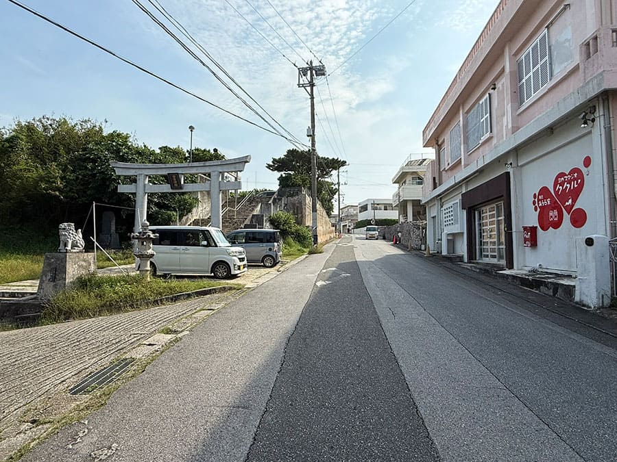 宮古島 宮古総鎮守 宮古神社 参道