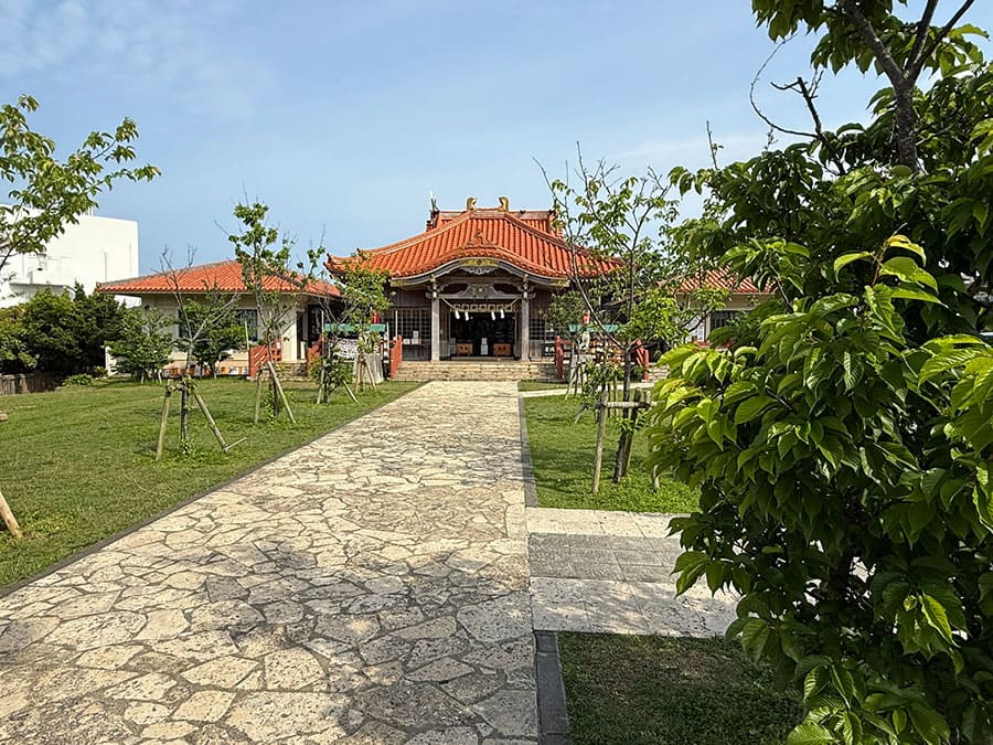 宮古島 宮古総鎮守 宮古神社 境内