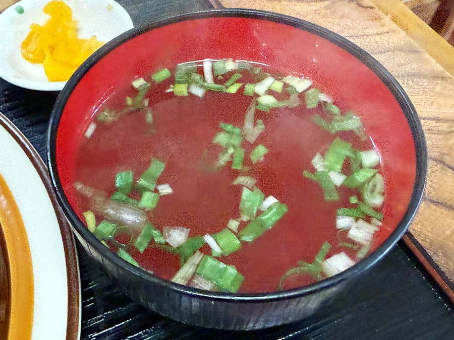 宮古島 沖縄そば 宮古そば じんく屋 焼きそば ケチャップ味 お吸い物