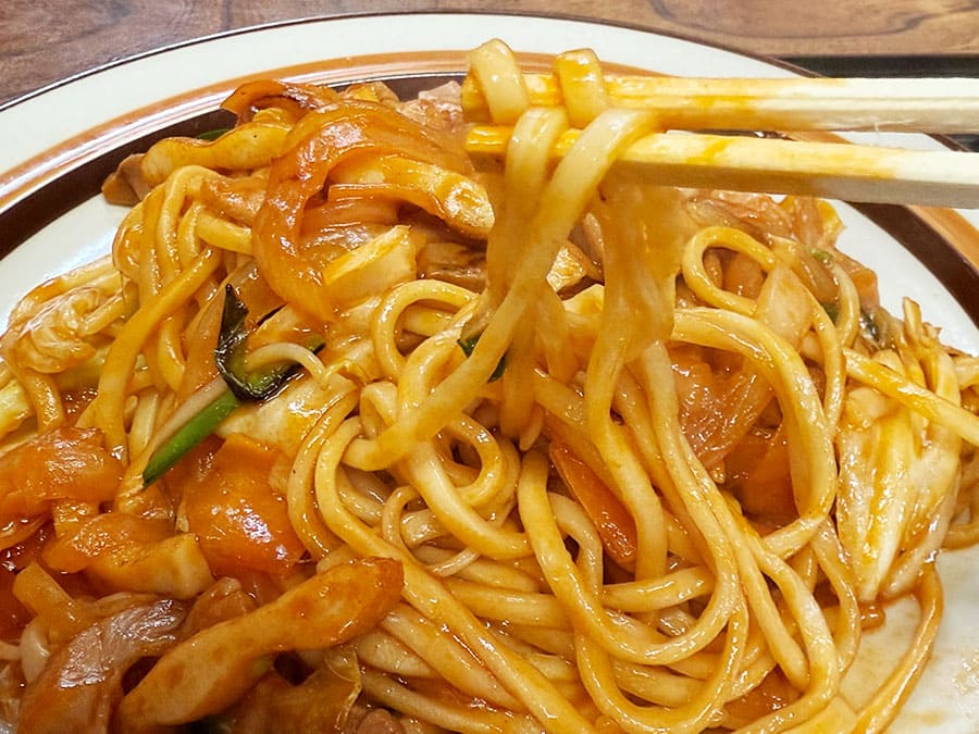 宮古島 沖縄そば 宮古そば じんく屋 焼きそば ケチャップ味