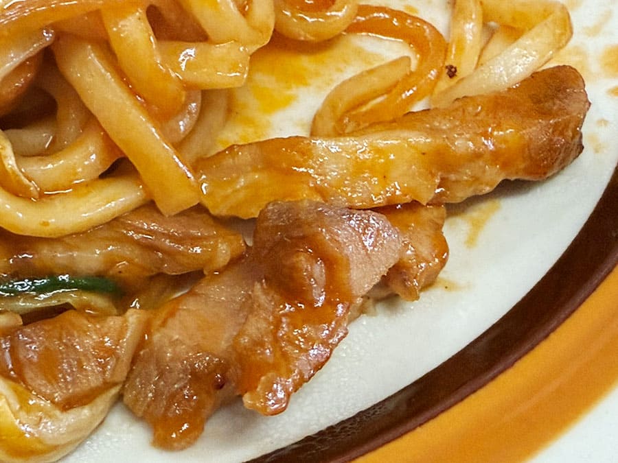 宮古島 沖縄そば 宮古そば じんく屋 焼きそば ケチャップ味