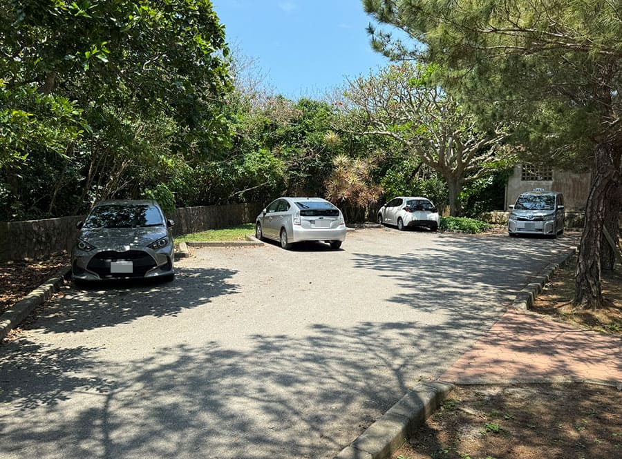 宮古諸島 来間島 竜宮城展望台 駐車場