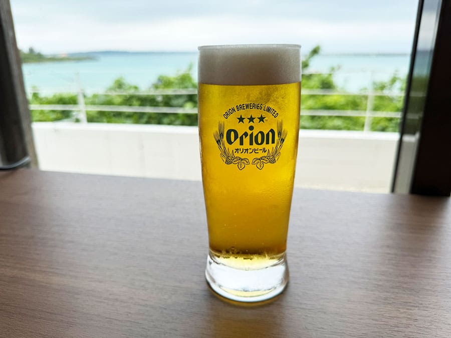 宮古島 宮古冷麺 オリオンビール 生ビール ジョッキ