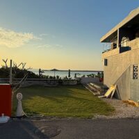 宮古島 宮古冷麺 ロバート馬場 プロデュース オーナー 店舗 外観 ガーデン 夕景