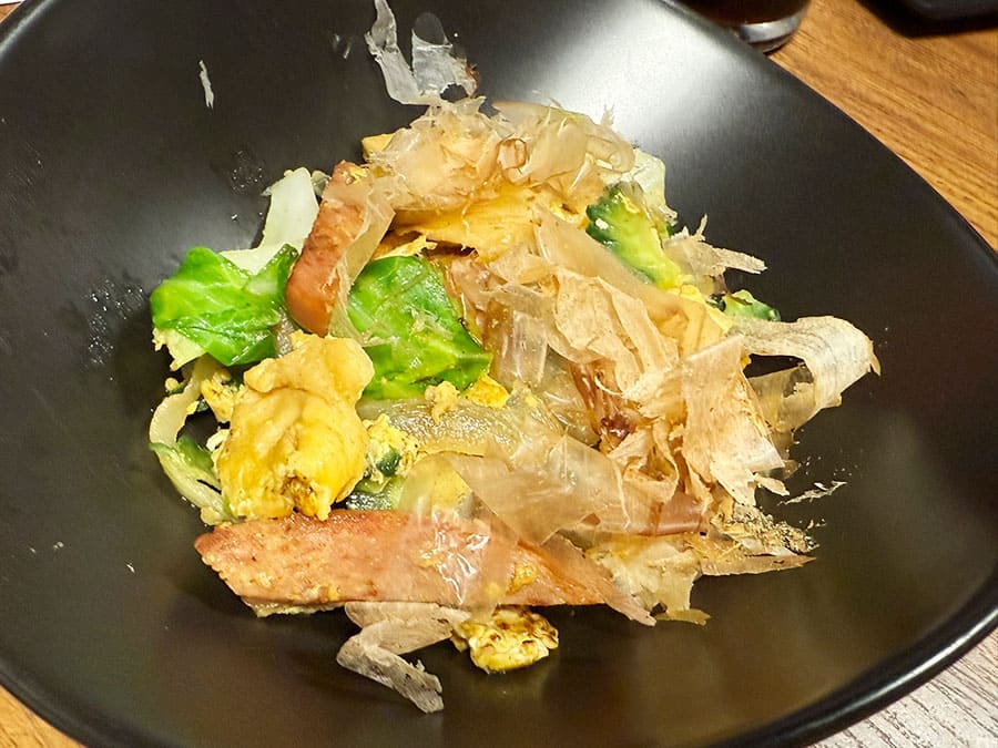 宮古島 平良 居酒屋めーめー ゴーヤーチャンプルー 宮古島産キハダマグロ 島ピクルス