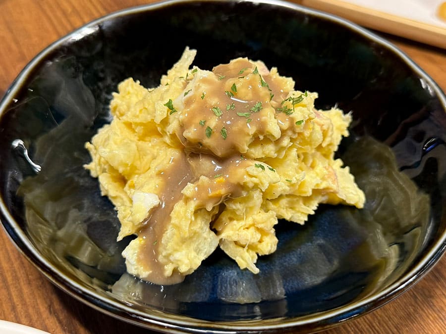 宮古島 平良 居酒屋めーめー アンチョビポテトサラダ