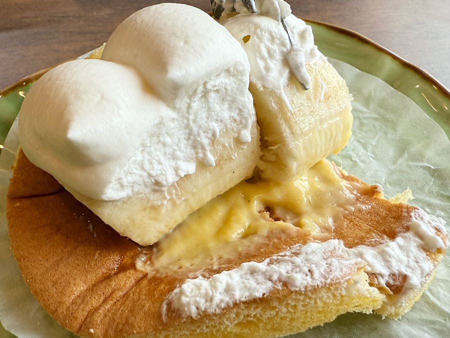 宮古島 モンテドール バナナケーキ 本店 イートイン 生バナナケーキ