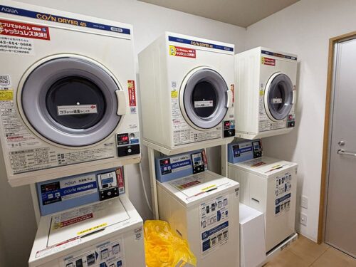 宮古島 平良 スマイルホテル宮古島 ランドリーコーナー 24時間利用 コインランドリー