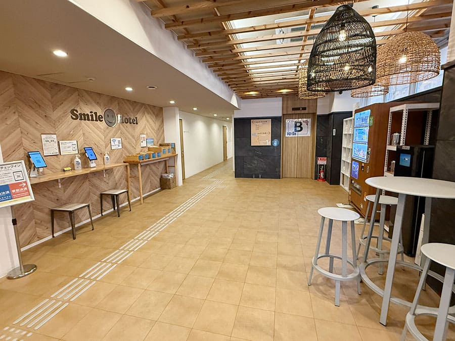 宮古島 平良 スマイルホテル宮古島 ロビー エントランスホール