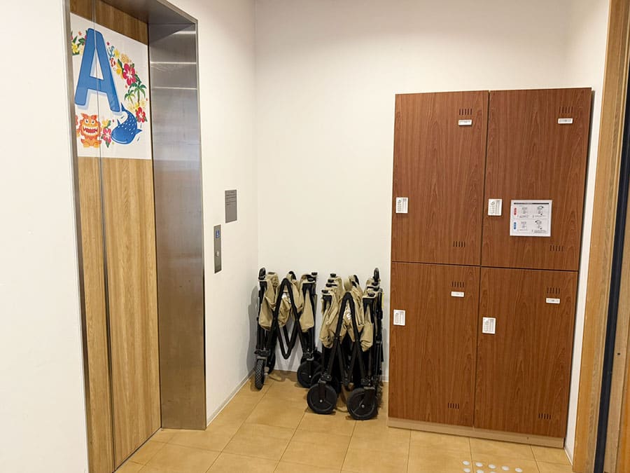 宮古島 平良 スマイルホテル宮古島 館内 ロッカー