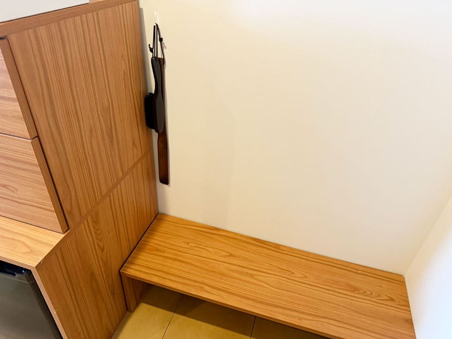 宮古島 平良 スマイルホテル宮古島 新館 A棟 客室 ツインAルーム 棚 靴ベラ