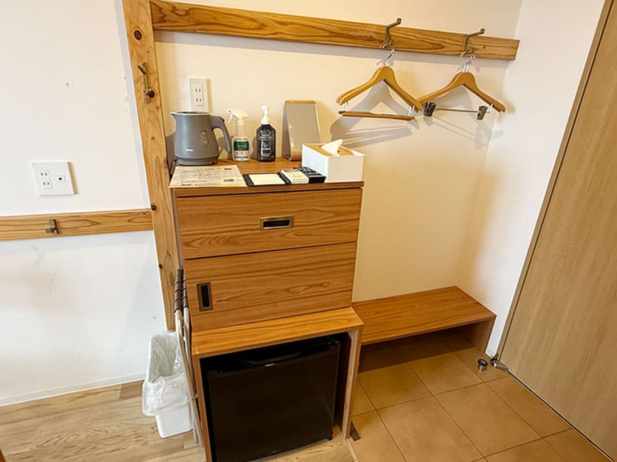 宮古島 平良 スマイルホテル宮古島 新館 A棟 客室 ツインAルーム 入口付近