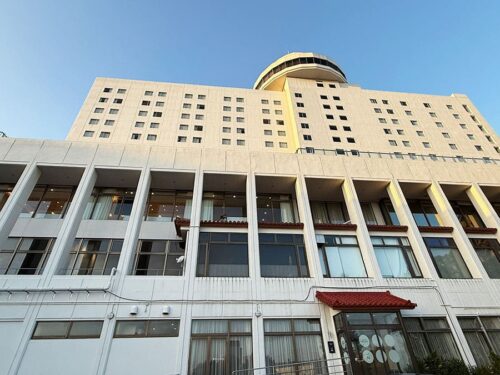 那覇市 ホテル ノボテル沖縄那覇 外観 裏側