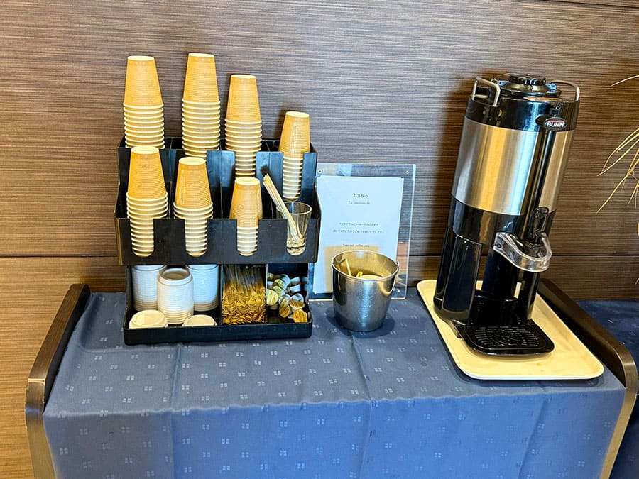 ホテル ノボテル沖縄那覇 朝食 ビュッフェ コーヒー テイクアウト