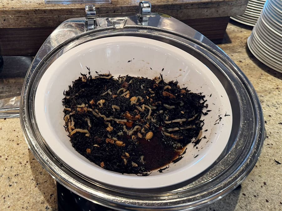 ホテル ノボテル沖縄那覇 朝食 ビュッフェ ひじきいちりー