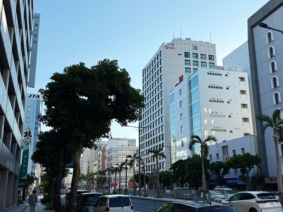 那覇市 松山 ラ・ジェント・ホテル沖縄那覇 国道58号