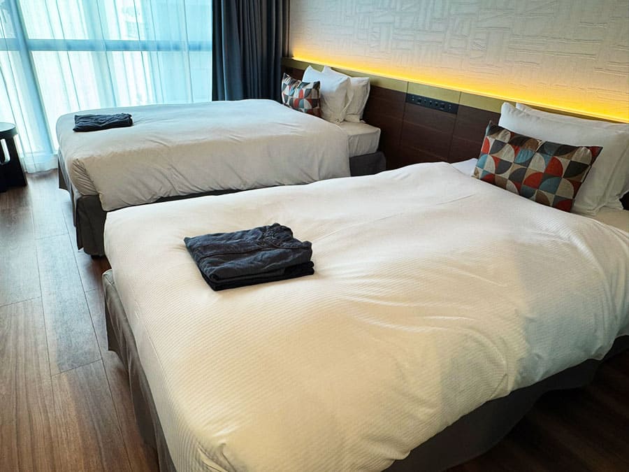 那覇市 ラ・ジェント・ホテル沖縄那覇 客室 モデレートツイン ベッド 2台