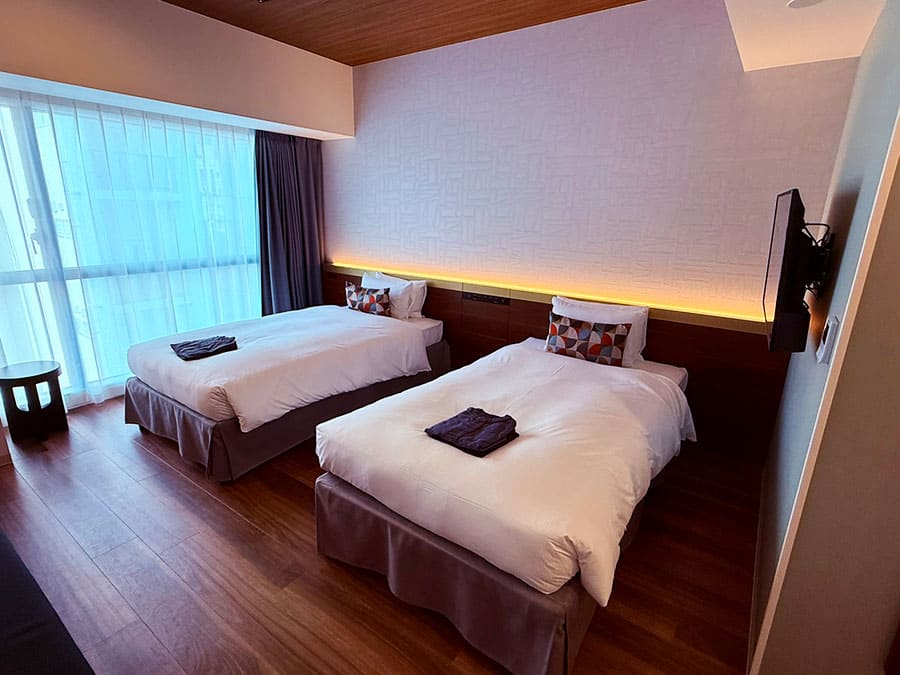 那覇市 ラ・ジェント・ホテル沖縄那覇 客室 モデレートツイン ベッド 2台