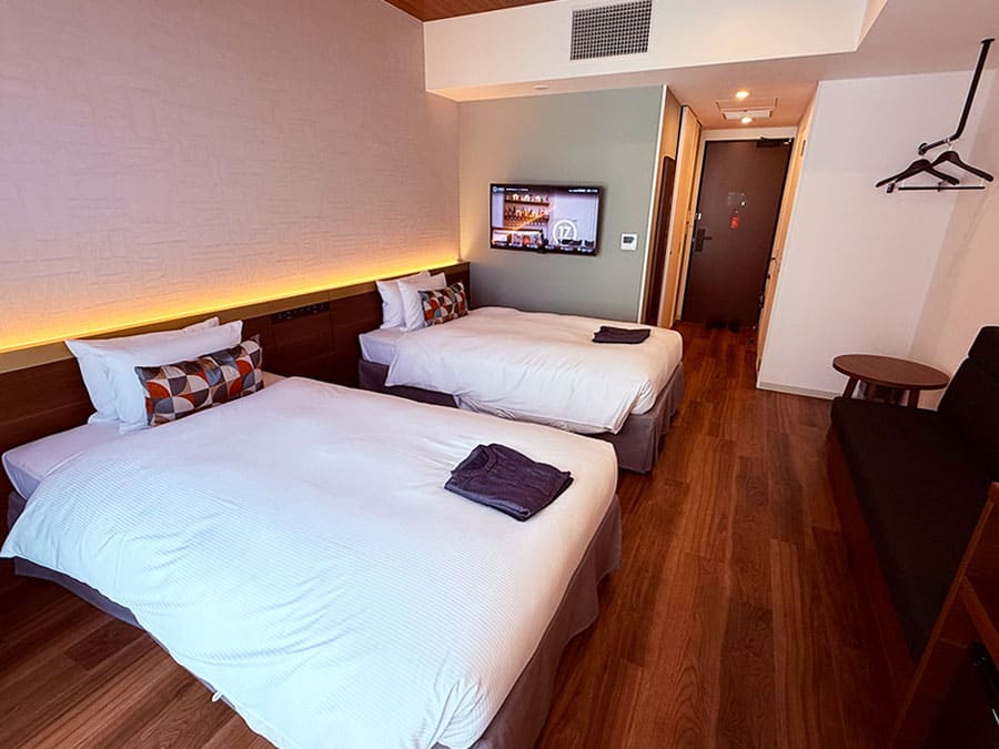 那覇市 ラ・ジェント・ホテル沖縄那覇 客室 モデレートツイン 雰囲気