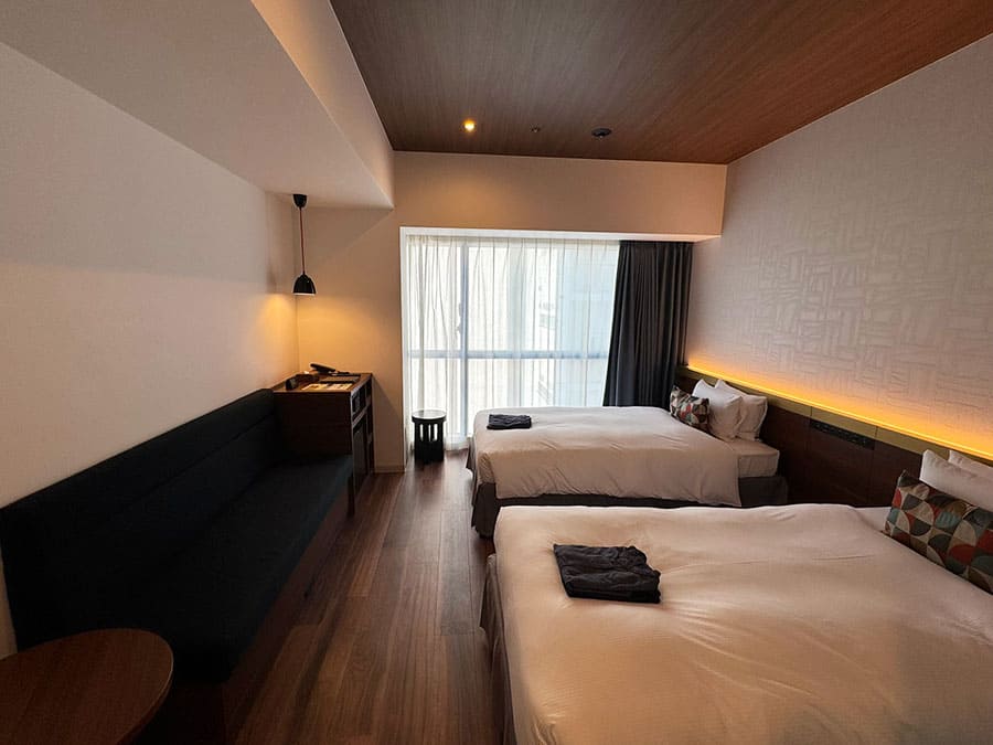 那覇市 ラ・ジェント・ホテル沖縄那覇 客室 モデレートツイン 雰囲気