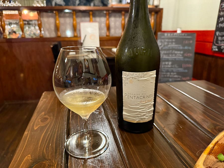 宮古島 フィッシュ タヴェルナ サンボ イタリア料理 白ワイン グラスワイン ドメーヌ・デ・パンタクリンヌ シュール・ル・スイユ
