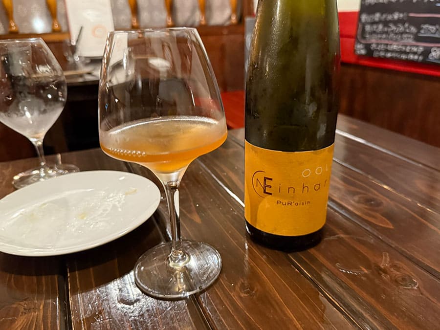 宮古島 フィッシュ タヴェルナ サンボ イタリア料理 白ワイン アインハート オーリット